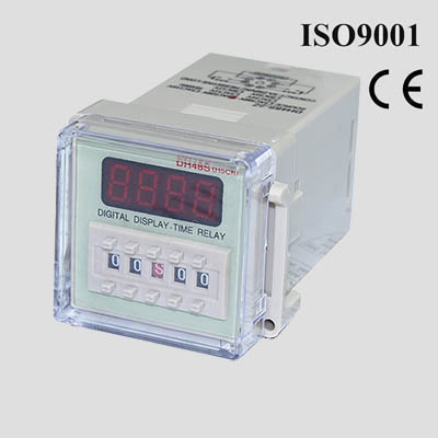 DH48S-S,1Z, 2Z Digital Timer ON delay SPDT time relay with socket