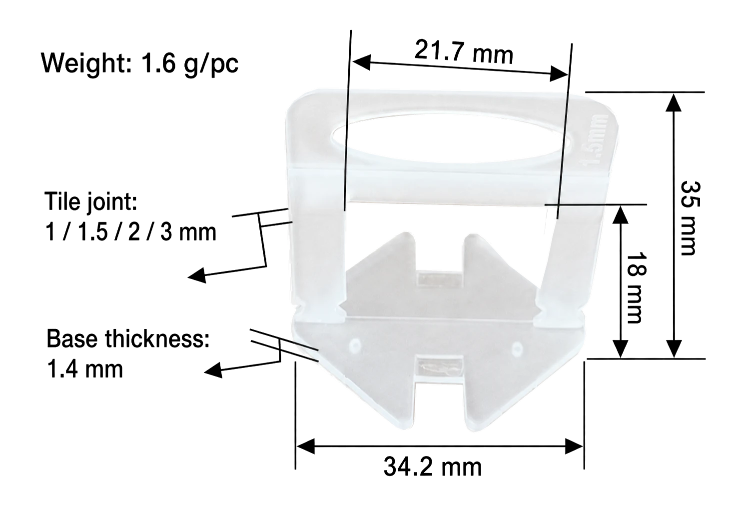 Slim Base Clips