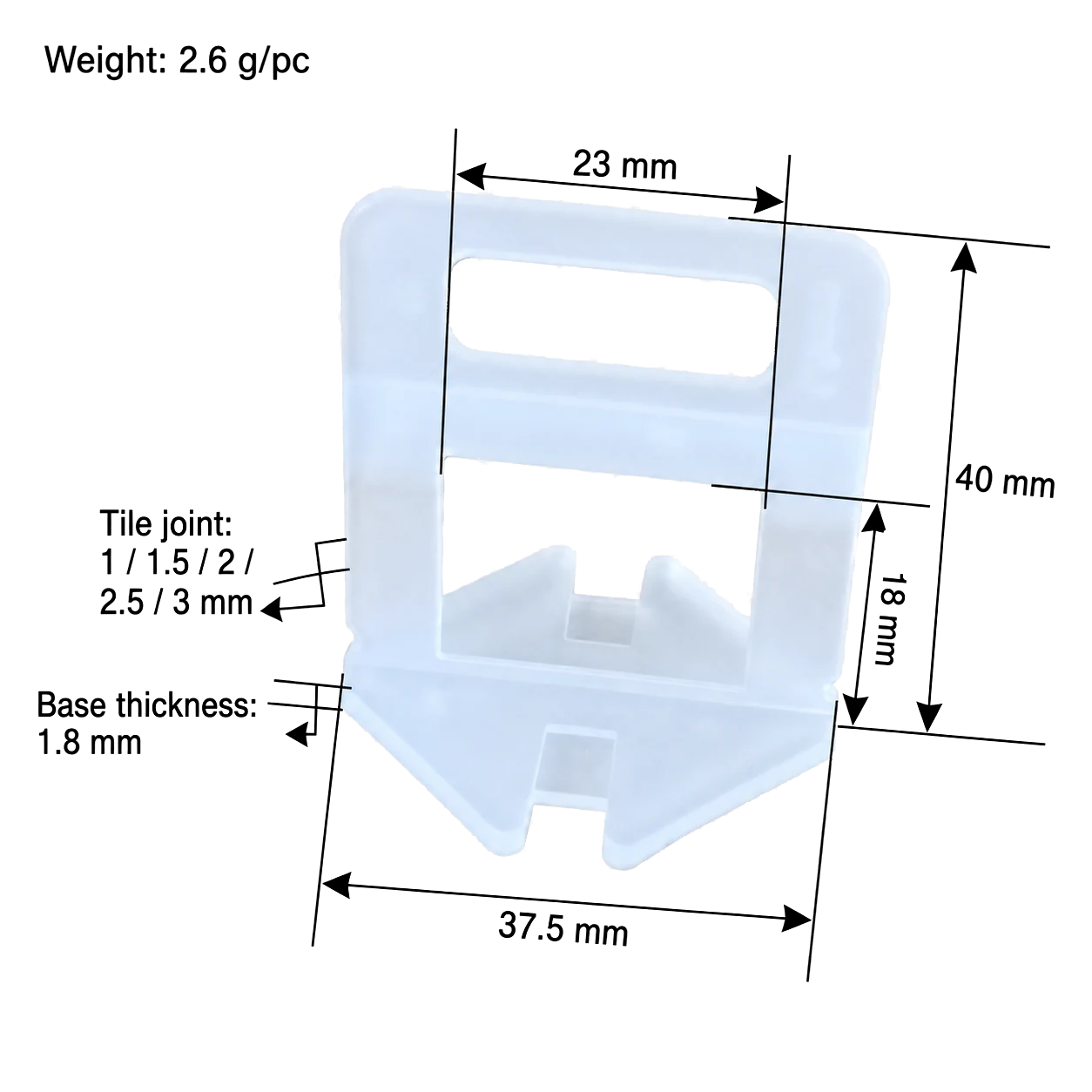 Hollow-Top Clips